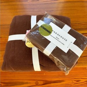 Parachute Linen duvet WITH sham set / KING size